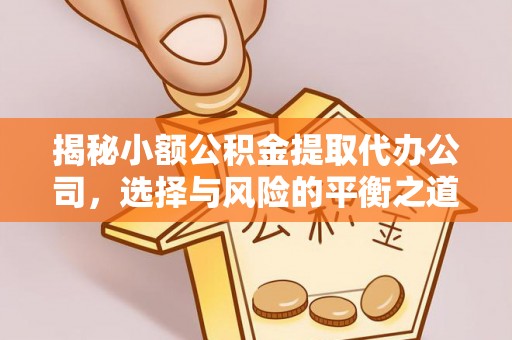 清远揭秘小额公积金提取代办公司，选择与风险的平衡之道