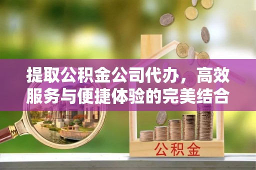 清远提取公积金公司代办，高效服务与便捷体验的完美结合