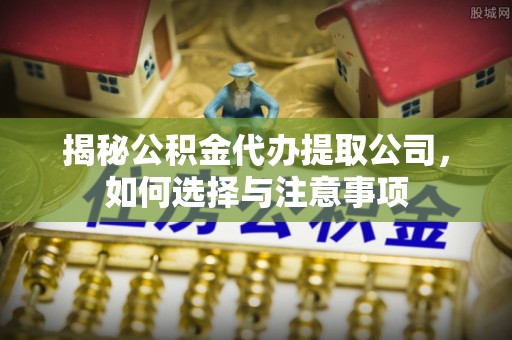 清远揭秘公积金代办提取公司，如何选择与注意事项